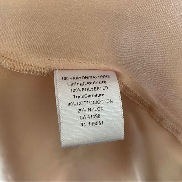 Gentle Fawn Pink Racerback Lace Detail Dress - Picture 8 of 8